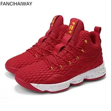 FANCIHAWAY Hot sell Breathable Basketball Shoes Men New High Top Cushioning Sneakers 15 Women Outdoor Sports Mens Big size 36-46 FANCIHAWAY Hot sell Breathable Basketball Shoes Men New High Top Cushioning Sneakers 15 Women Outdoor Sports Mens Big size 36-46
