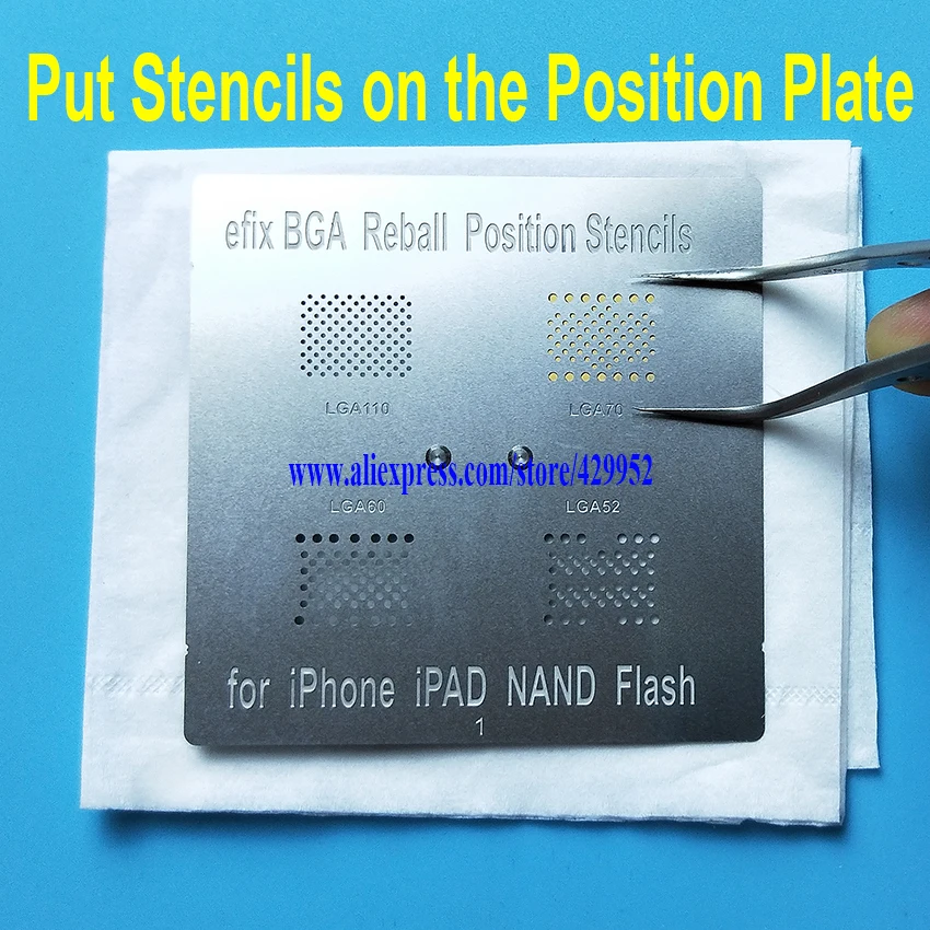 4 in 1 NAND Stencils-8