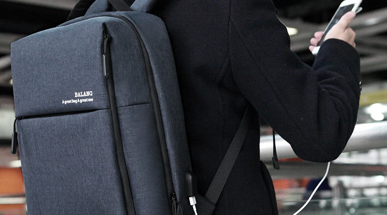 BaLang классический деловой рюкзак для мужчин и женщин рюкзак для ноутбука большой емкости рюкзак для студентов рюкзак Школьная Сумка Для 15,6 дюймов