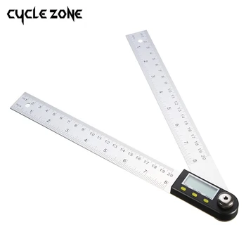 

200mm Digital Protractor Inclinometer Goniometer Level Measuring Tool Electronic Angle Gauge Stainless Steel Angle Ruler