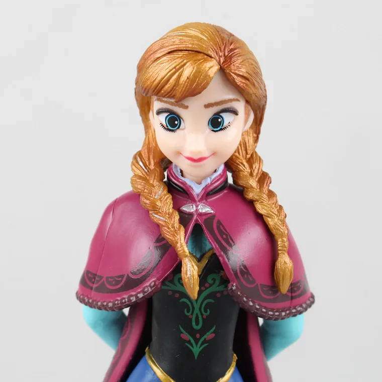 Disney frozen 14.5cm Queen Elsa Anna action figure Model Anime Doll Decoration PVC Collection Figurine Toys model for children
