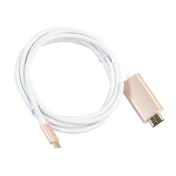

HDMI Cable Support 4k Alloy Shell Gold-plated Type-c To Hdmi Male To Male HDTV Transfer Line Display Projector BSC3354