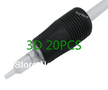 

20PC 3D Special Supply TATTOO DISPOSABLE GRIP SILICONE RUBBER TIP TUBE BEST GRIPS DIAMOND TUBE for tattoo needle tattoo machine