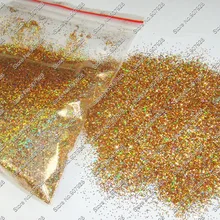 50 г-0,4 мм 015 Блестки для ногтей алмазный Золотой Цвет Блеск для ногтей пыль порошок для ногтей искусство украшения и блестки для ногтей