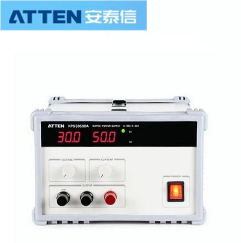 ATTEN KPS3030DA/KPS3050DA тройной канал постоянного тока Регулируемый источник питания AC 220 V опционально