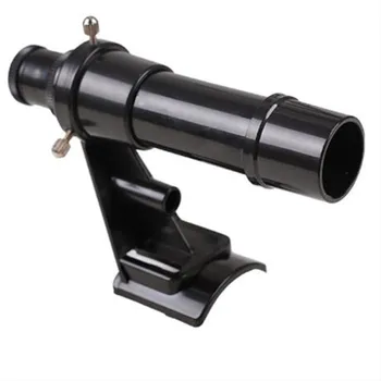 

Agnicy Astronomical Telescope Accessories Optical Finder Mirror Professional Portable Black 5x24