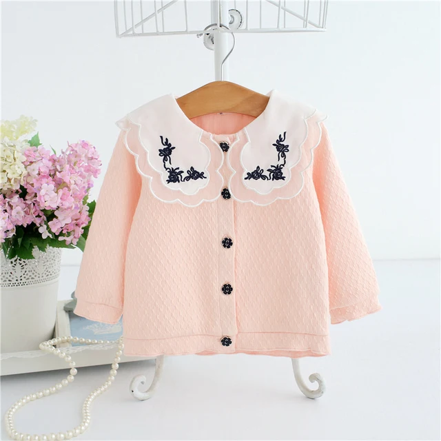 Baby Cardigan Newborn Baby Girls Sweater Pink Infant Girls Winter ...