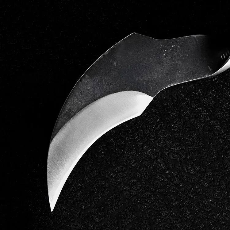 Фиксированный karambit Кемпинг многофункциональный инструмент для выживания тактический карманный нож холодная сталь мачете Ручная ковка твист клинок в форме клешни ножи