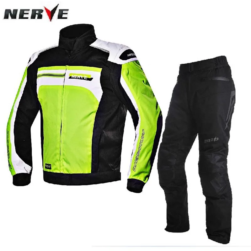 NERVE Cycling Jersey Motorcycle racing suits waterproof drop resistance Cruising Rally clothes