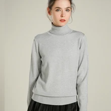 Spring and Autumn Ms. Monochrome Slim Sweater is soft and comfortable with a large variety of colors 