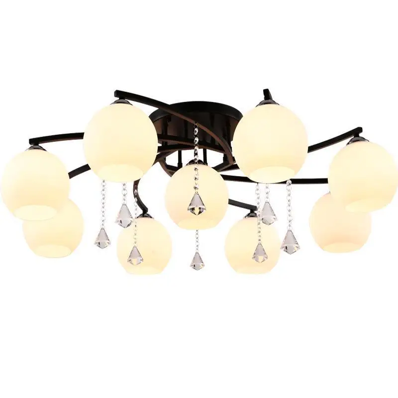 Room Luminaire Plafonnier Moderne Lighting Plafoniera Lampada Plafon Crystal Light Luminaria Teto Lampara De Techo Ceiling Lamp
