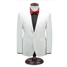 White men suits jacket custom made formal business suits jacket stylish elegant wedding groomsman dress jacket