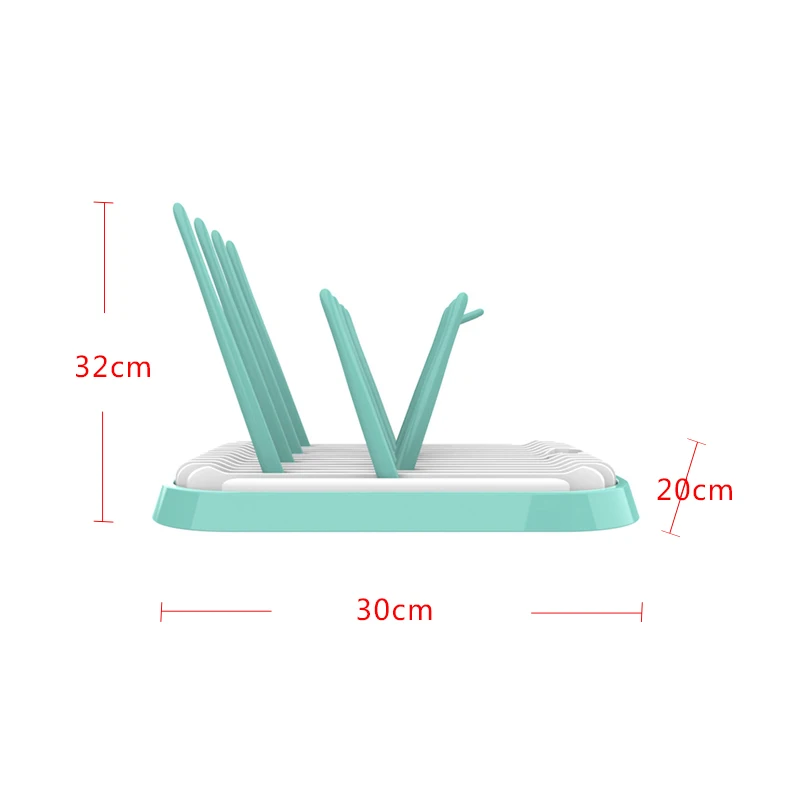 Multi-function Feeding Bottle Drying Rack Portable Drying Rack Cup Holder Shelf Baby Bottle Detachable Draining Tray