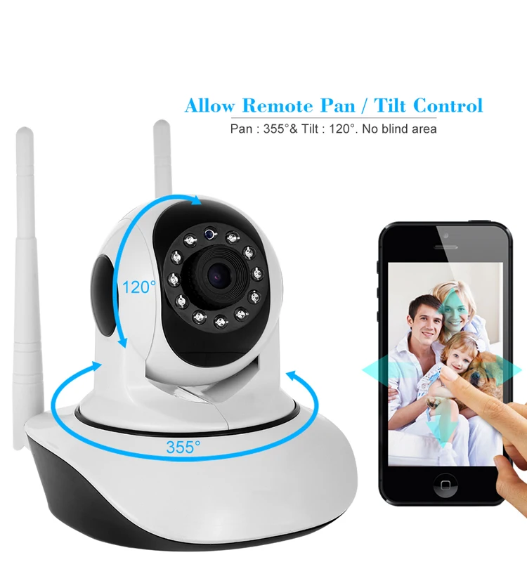 2018 Бросился Real 720p Hd V380 Ip-камера Wi-Fi Беспроводная Сеть P2p Главная Cctv Безопасности