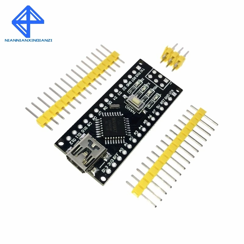 WAVGAT Nano Mini USB с Загрузчиком совместимый контроллер 3 0 драйвер CH340 16 МГц v3.0 такой же
