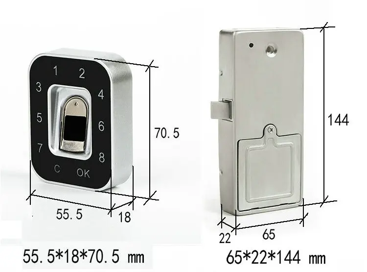 G12 пароль, отпечаток пальца, замок для ящика, замок для шкафа, замок для шкафа