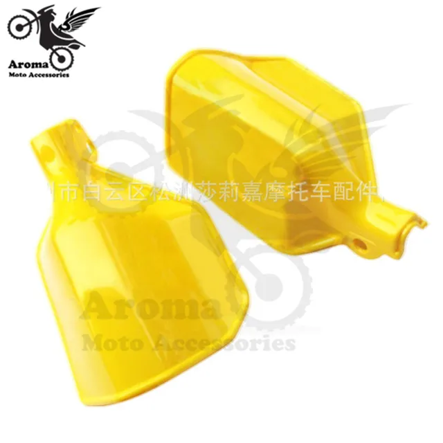 motorbike accessories universal motorbike protect motorcycle hand guard for kawasaki honda suzuki benelli yamaha handguard moto Yellow