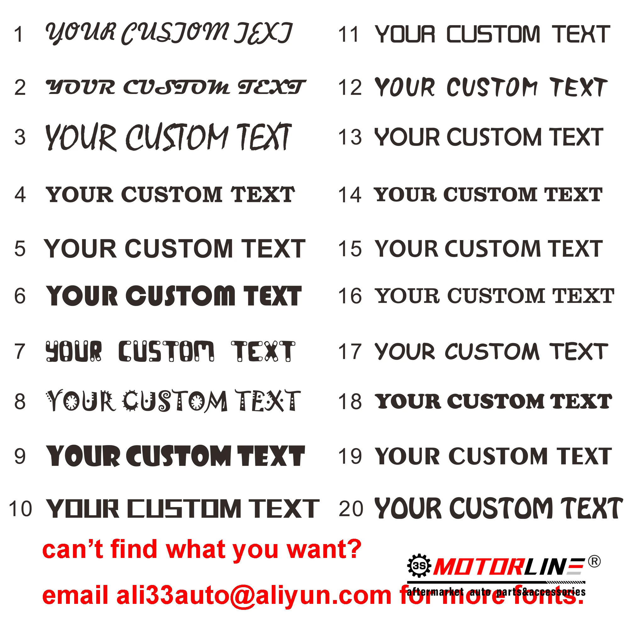 86 Car Customization Business Name  Free