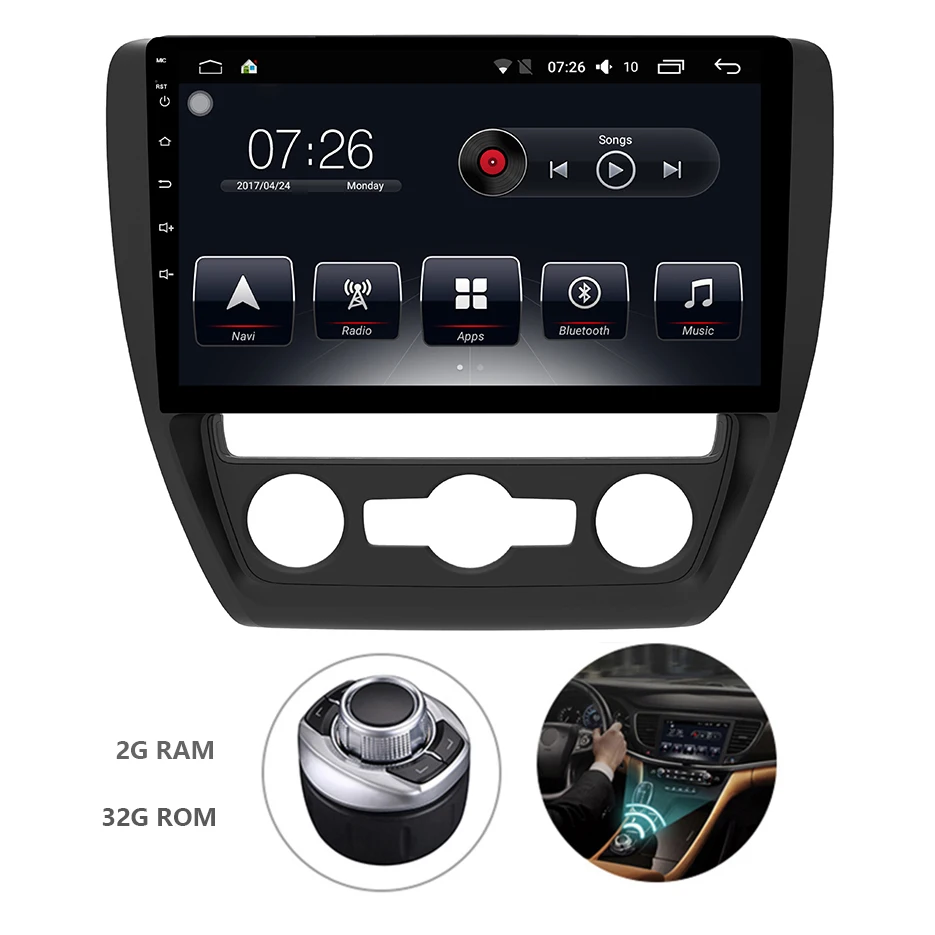 

Android 7.1 Car DVD Multimedia Player 10.1 Inch Touch Screen Radio With RDS WiFi Mirror Link For Volkswagen Sagitar 2015-2018