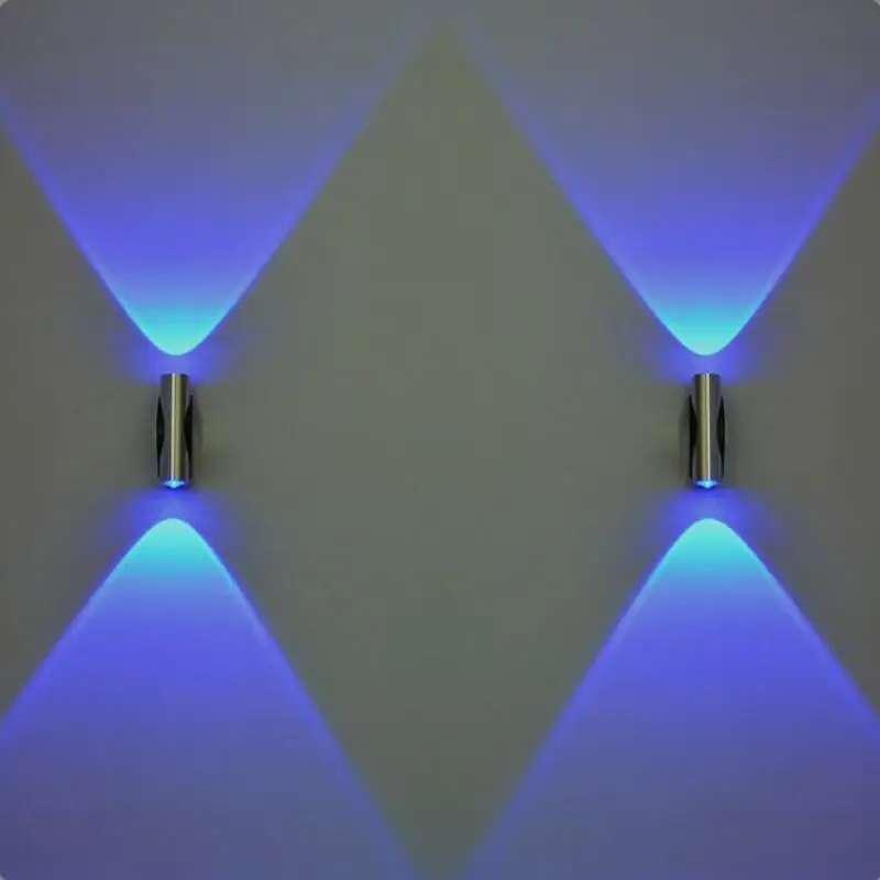 Внутренняя светодиодная настенная лампа 2 Вт 220 В переменного тока|decorative wall lights|wall