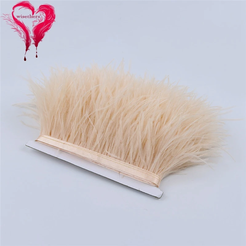 O19 8-10cm ostrich feather trims 2