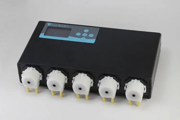 

Dosing Peristaltic Metering Pump Triple Control Box Aquarium Lab Reef