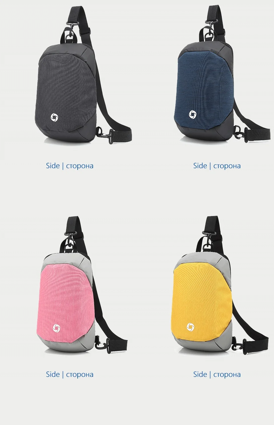 OZUKO, высокое качество, противоугонная нагрудная сумка для мужчин, модные сумки-мессенджеры, короткая походная Повседневная сумка через плечо, мужская сумка на плечо, нагрудная сумка