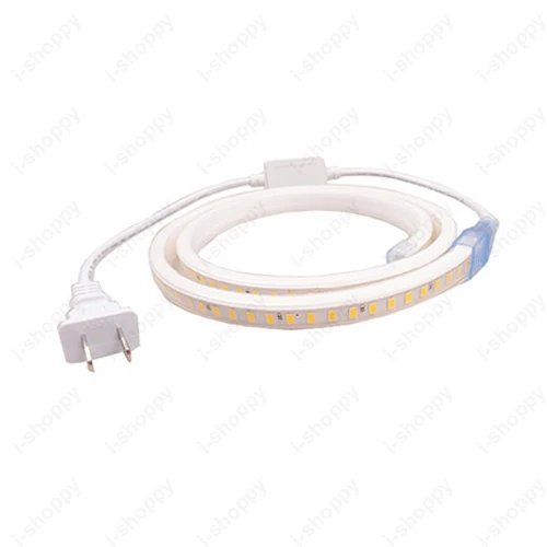 Medidores Super-brilhante Flexível Tira Leds Impermeável Suave Lâmpada Plug 63 Led Luz 18 63 metros super-brilhante led flexível tira de