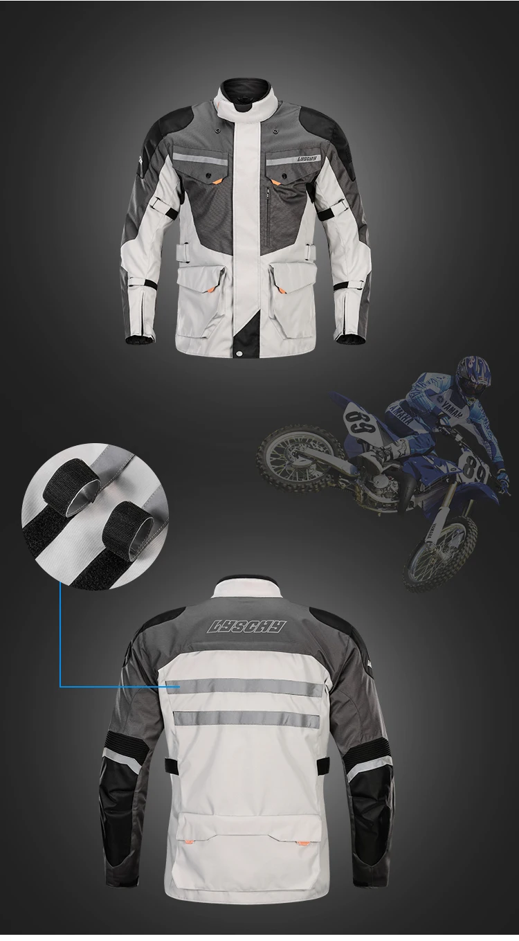 LYSCHY куртка для мотоциклиста мотоциклетная куртка для верховой езды ветрозащитная мотоциклетная полная защитная Экипировка Броня осенне-зимняя одежда