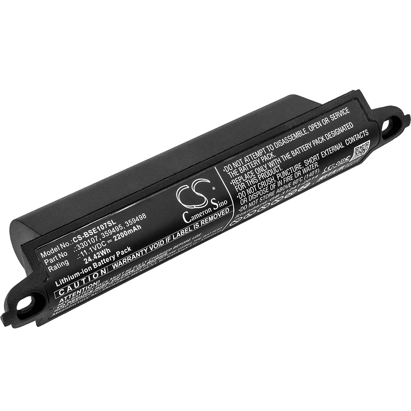 

Cameron Sino Upgrade For BOSE 330105,330105A,330107 Speaker Battery Li-ion 2200mAh / 24.42Wh