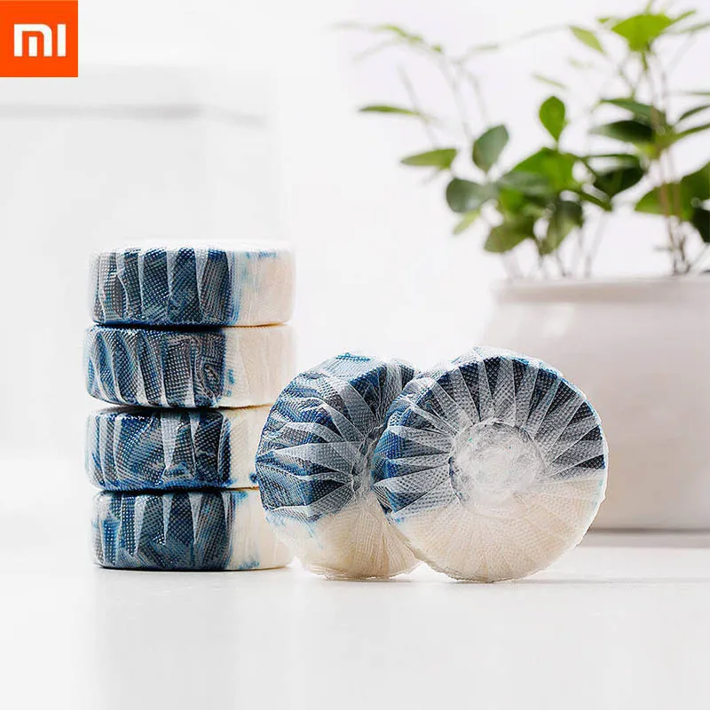 Xiaomi Mijia Clean-n-fresh двойной эффект туалетный блок независимая Водорастворимая пленка упаковка Анионный активный фактор Глубокая чистка