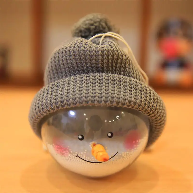 Cute Snowman Christms Ball Ornaments Decoration Xmas Tree Hanging Decor Showcase Pendant Festival Party | Дом и сад