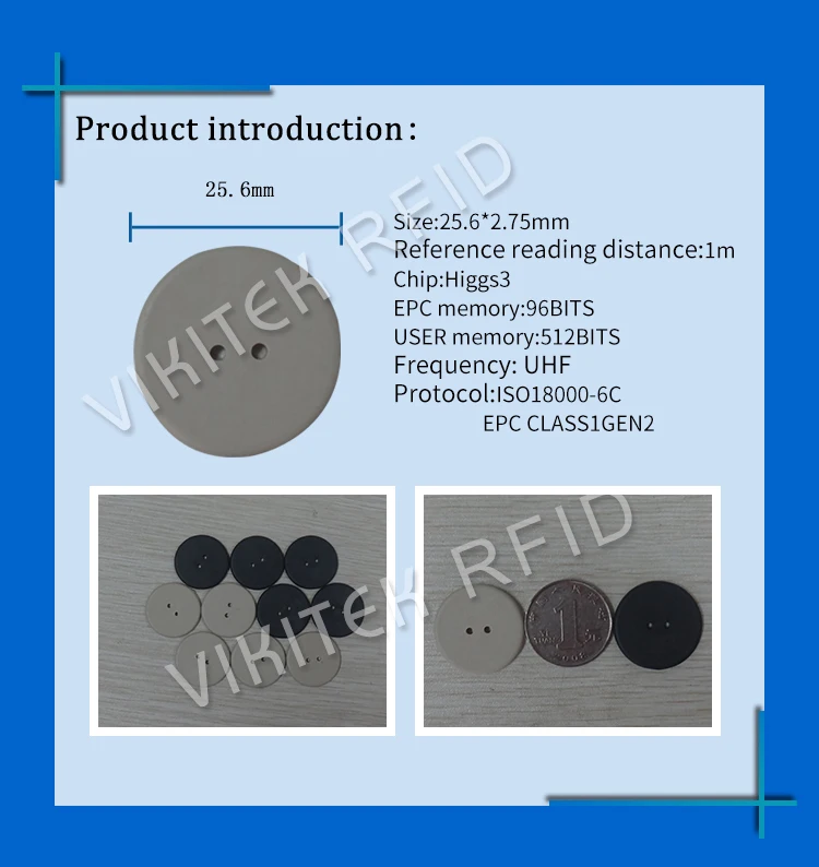 UHF RFID бирка Прачечная PPS Кнопка моющаяся 915 МГц 868 МГц 860-960 МГц Higgs3 EPC 6C 5 шт. Бесплатная доставка Смарт-Карты пассивные RFID метки