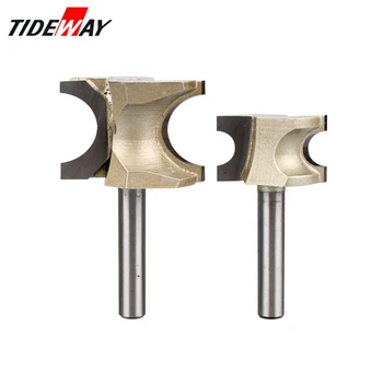 

Tideway 1/2" Shank Freze Ucu Woodworking Tools Two Flute Endmill Milling Cutter Double Finger Bit Router Bits for Wood Cutting