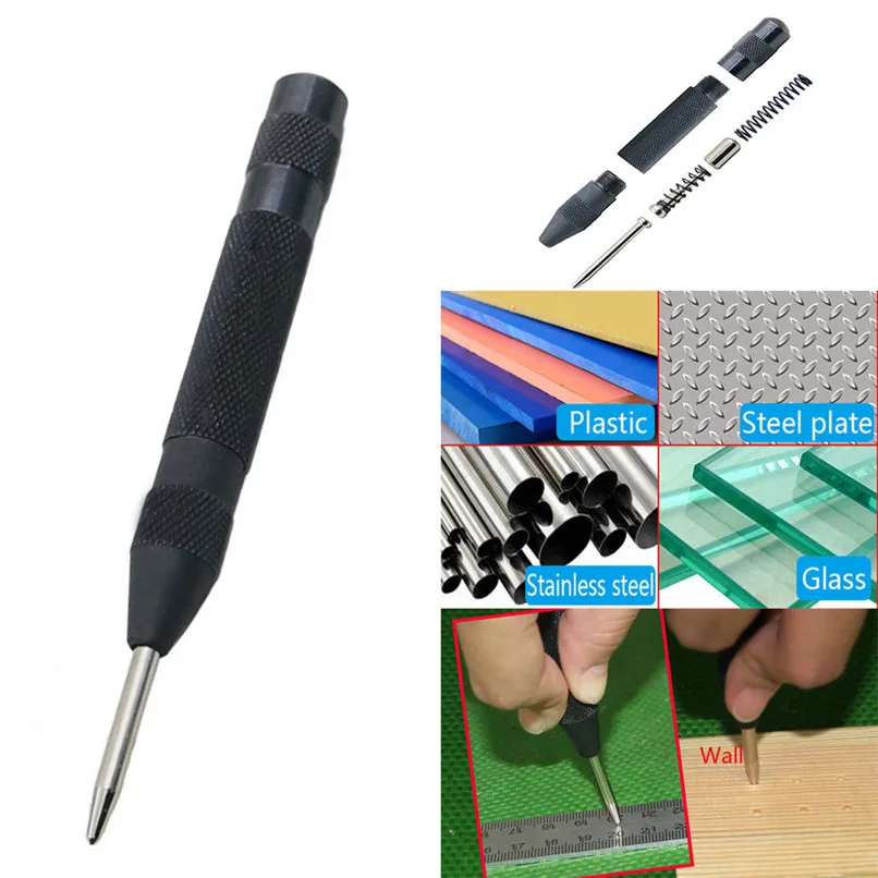 1 pc Automatic Center Punch Fasteners Automatic Center Red Automatic Type Of Broken Window Device Positioner Window locator #2 (7)