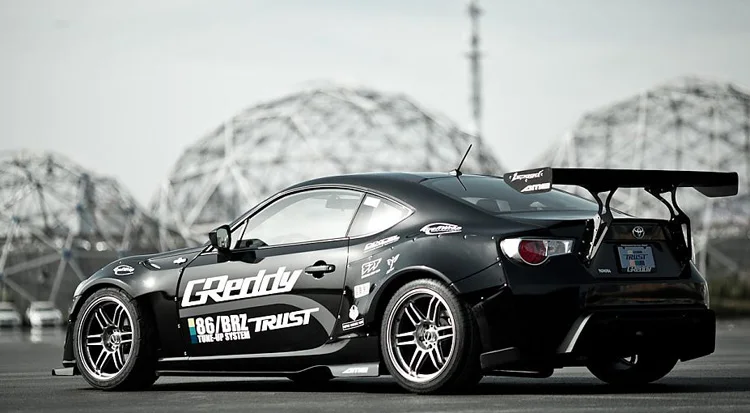 Для toyota gt86 subaru brz углеродное волокно Большой gt Спойлер Крыло авто багажник с кронштейнами Высокое качество Хорошая цена