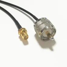 Модем коаксиальный кабель штекер UHF штекер переключатель RP-SMA гнездо гаечный соединитель кабель RG174 косичка 20 см " адаптер РФ перемычка