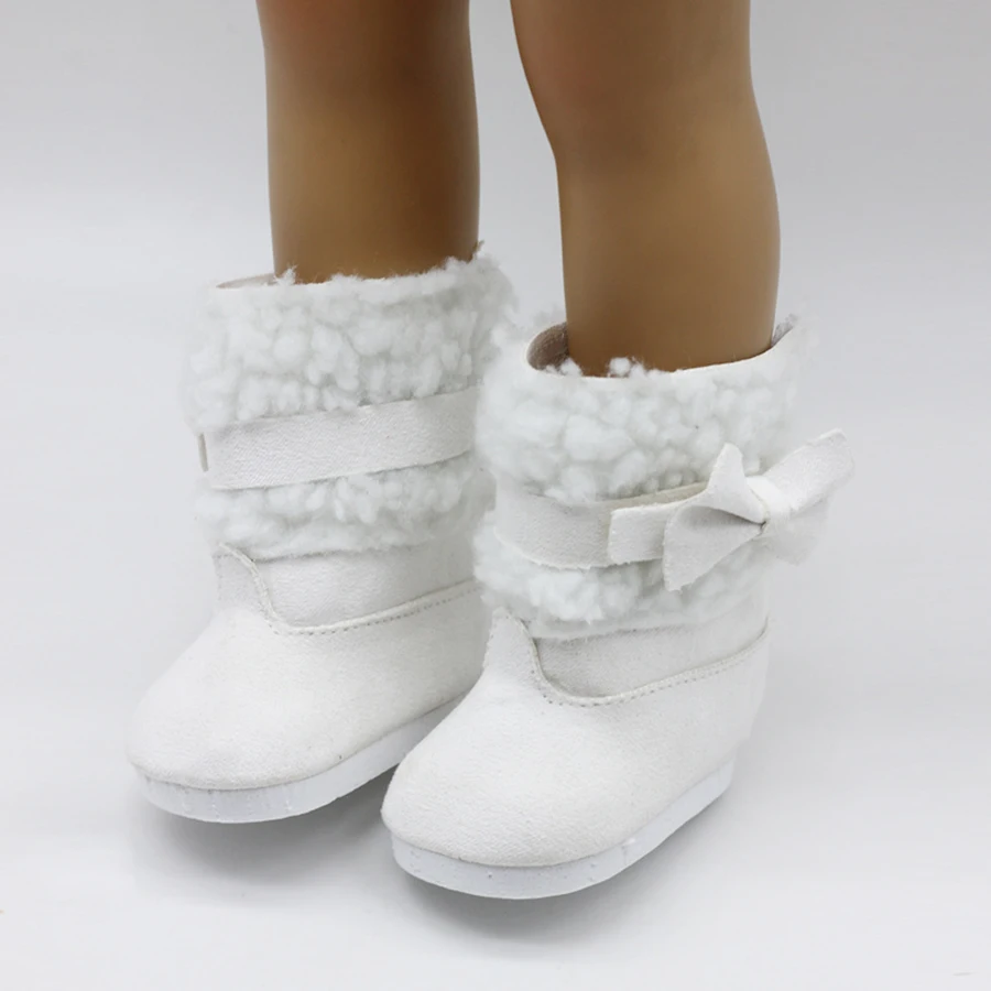 Новинка 1/3 BJD кукольная обувь зимние сапоги для 18 дюймов Кукла мини девочка игрушка обувь аксессуар Кукла Зимние рождественские туфли 7 см