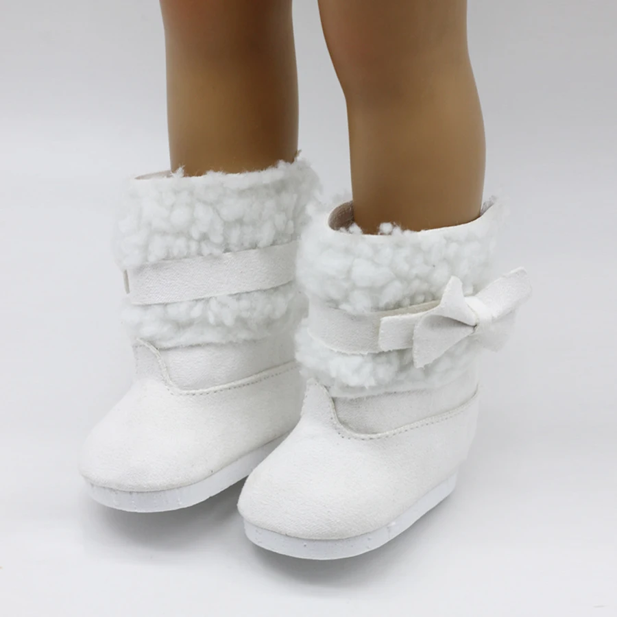 snow boots for American doll  (3)