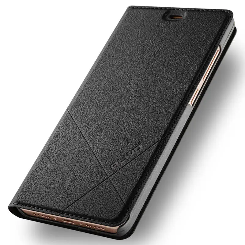 Брендовый кожаный чехол кошелек ALIVO для Xiaomi Redmi 4X Note5 5 plus 6a 6Pro 8se 3 S откидной Чехол с