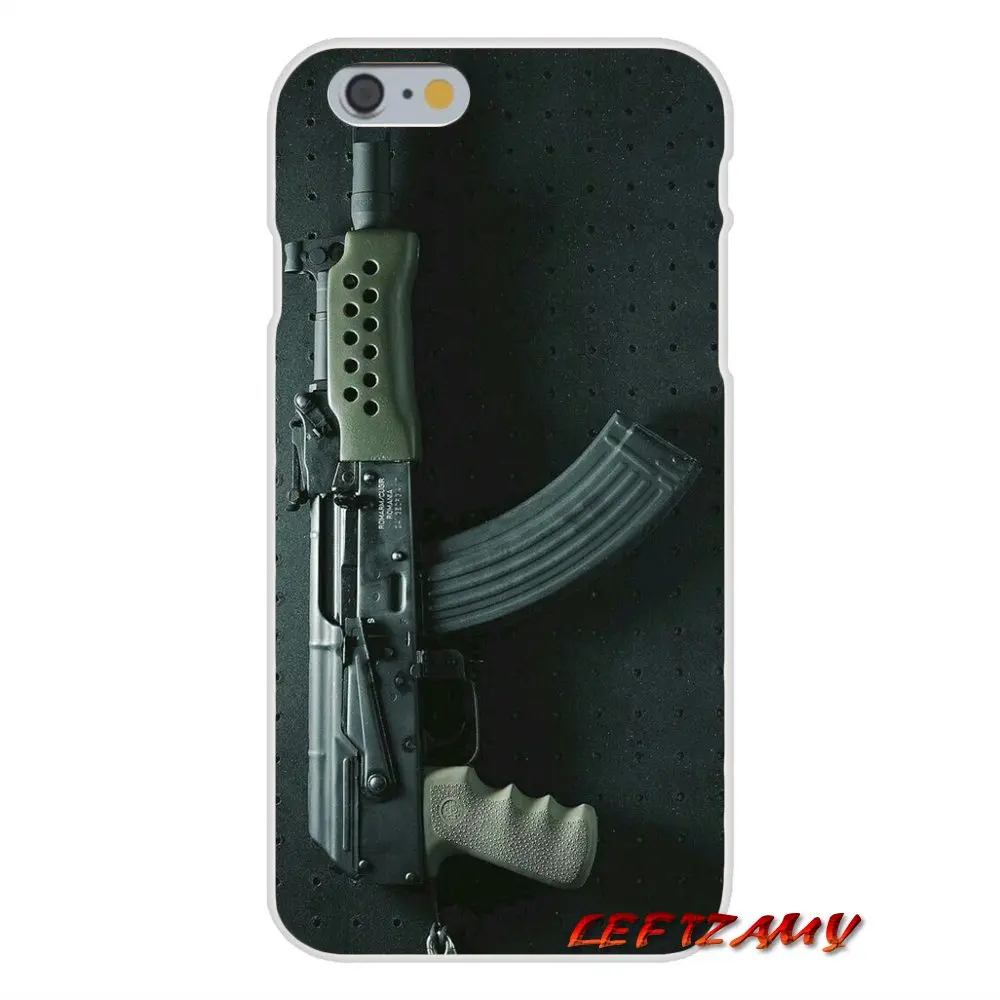 Аксессуары чехлы для телефонов серии AK47 Gun Samsung Galaxy S3 S4 S5 MINI S6 S7 edge S8 S9 Plus Note 2 3 4 5