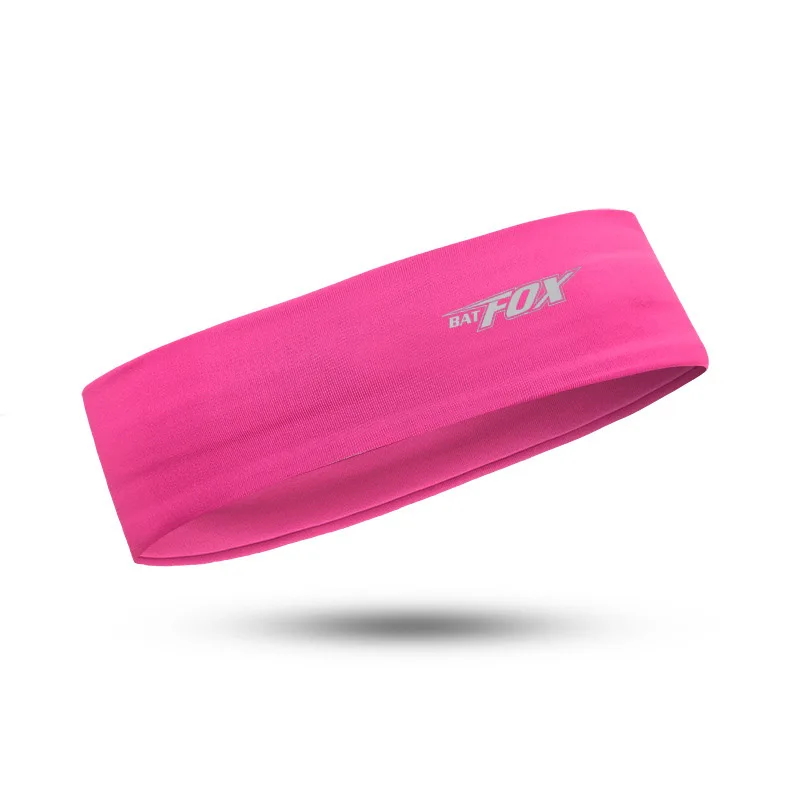 BATFOX 5 ألوان للجنسين مكافحة العرق تشغيل عقال الرياضة في الهواء الطلق رباطات الدراجات أغطية الرأس اليوغا نجوم النادي الأهلي رياضة اللياقة البد...