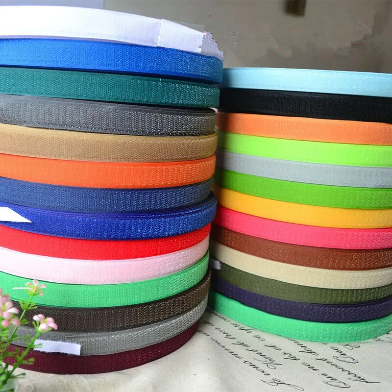 

1M/Pair 25MM Hook and Loop fastener Tape NO Self Adhesive Fastener Tape the hooks velcros Sewing Accessories DIY craft No