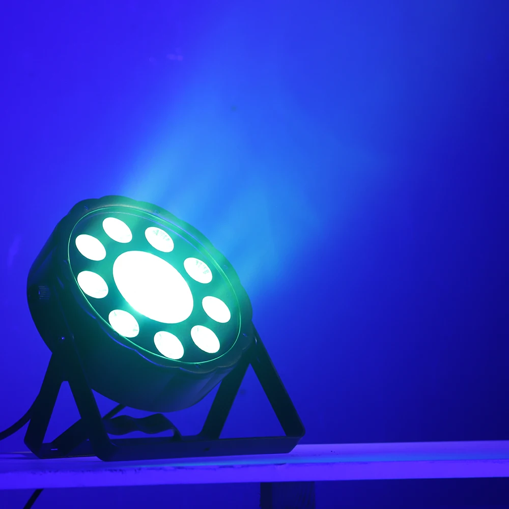 4 шт./лот высококачественный плоский COB150W rgb dmx светодиодный прожектор par led для