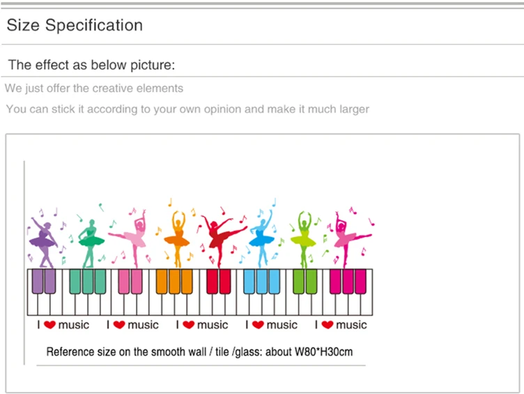 [SHIJUEHEZI] балетные танцоры девушка наклейки на стену винил DIY пианино Bailarinas настенные наклейки для детской комнаты украшения детской спальни
