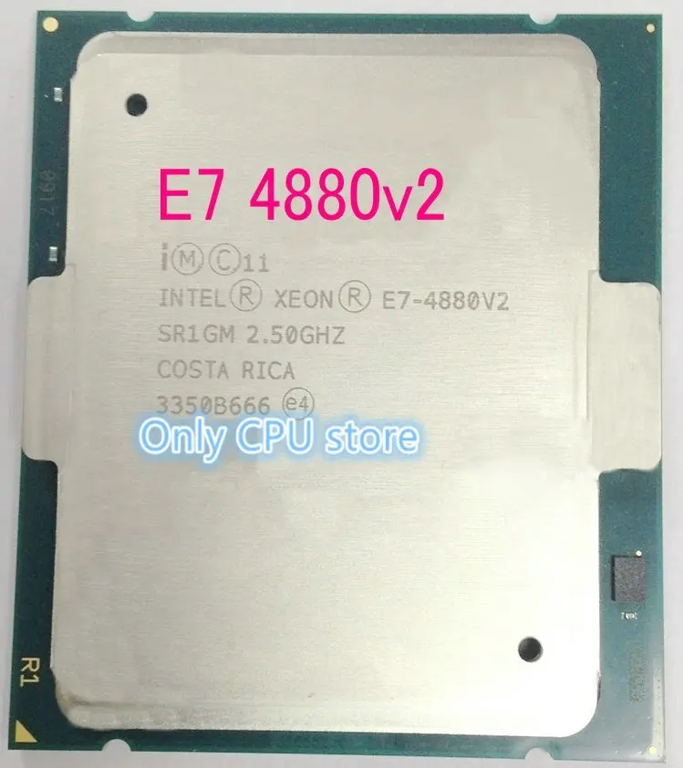 E7-4880V2 Intel XEON SR1GM E7 4880V2 2,50 ГГц 15-Core 37,5 МБ smartcache 130W E7 4880 V2