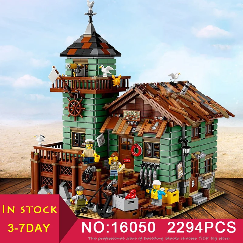 

LEPIN 16050 MOC Series The Old Finishing Store 2109Pcs compatible LegoINGlys 21310 Building Blocks Bricks toys for children