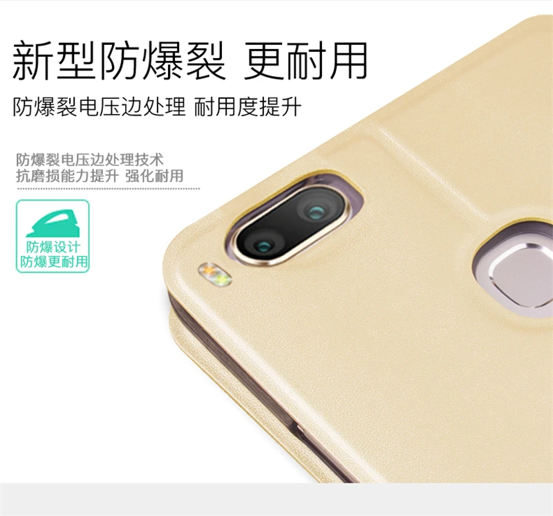 Mofi Flip PU Leather Case for Xiaomi Mi 5X (7)