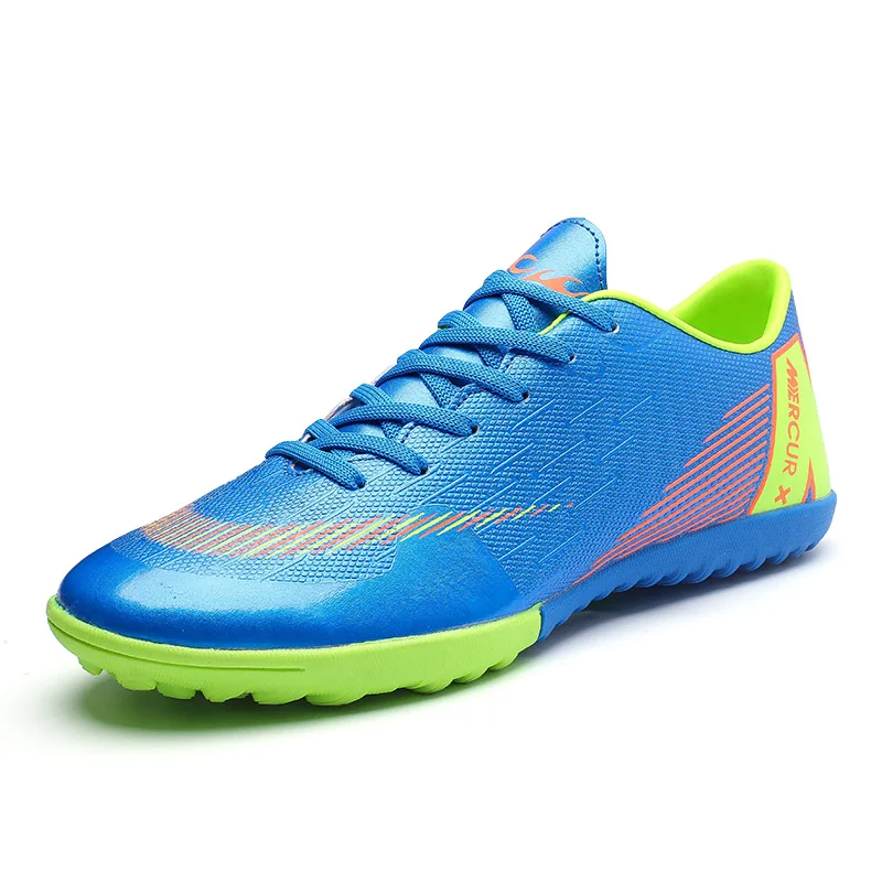 

Professional Turf Soccer Shoes Mens Indoor Original Football Boots Boys Kids Breathable Superfly Futsal Sneakers Soccer Cleats