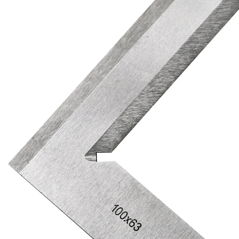 1 шт. 100 мм x 63 мм Деревообработка l-образные скошенные края попробуйте квадратную линейка, измерительный инструмент SLC88